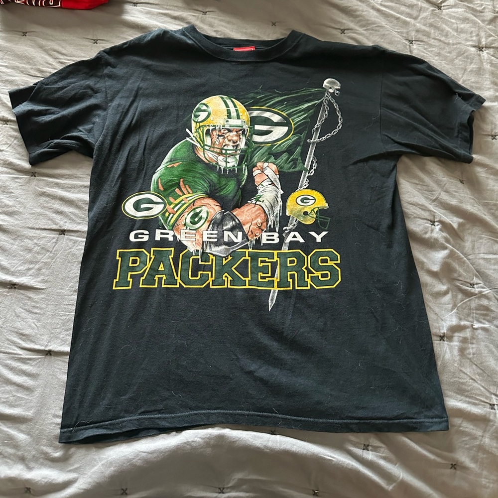 Y2K Green Bay Packers tee NFL